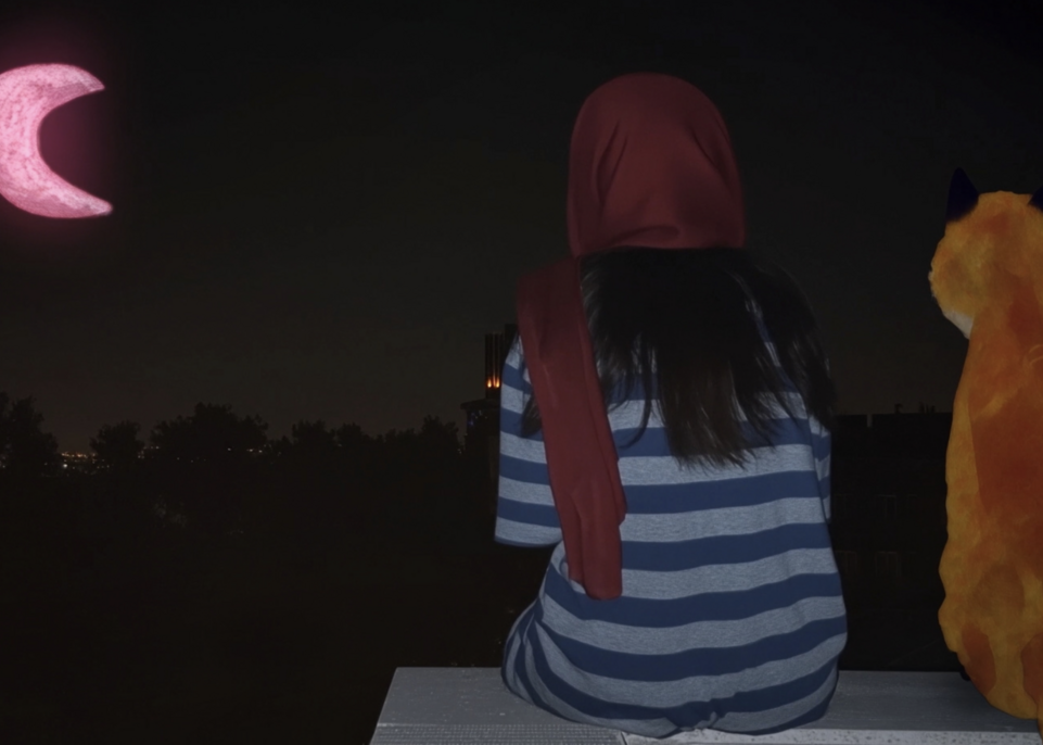 Lisica pod ružičastim Mjesecom